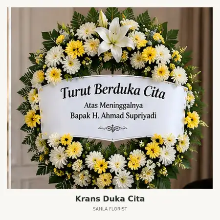 Krans Bunga Duka Bekasi Barat